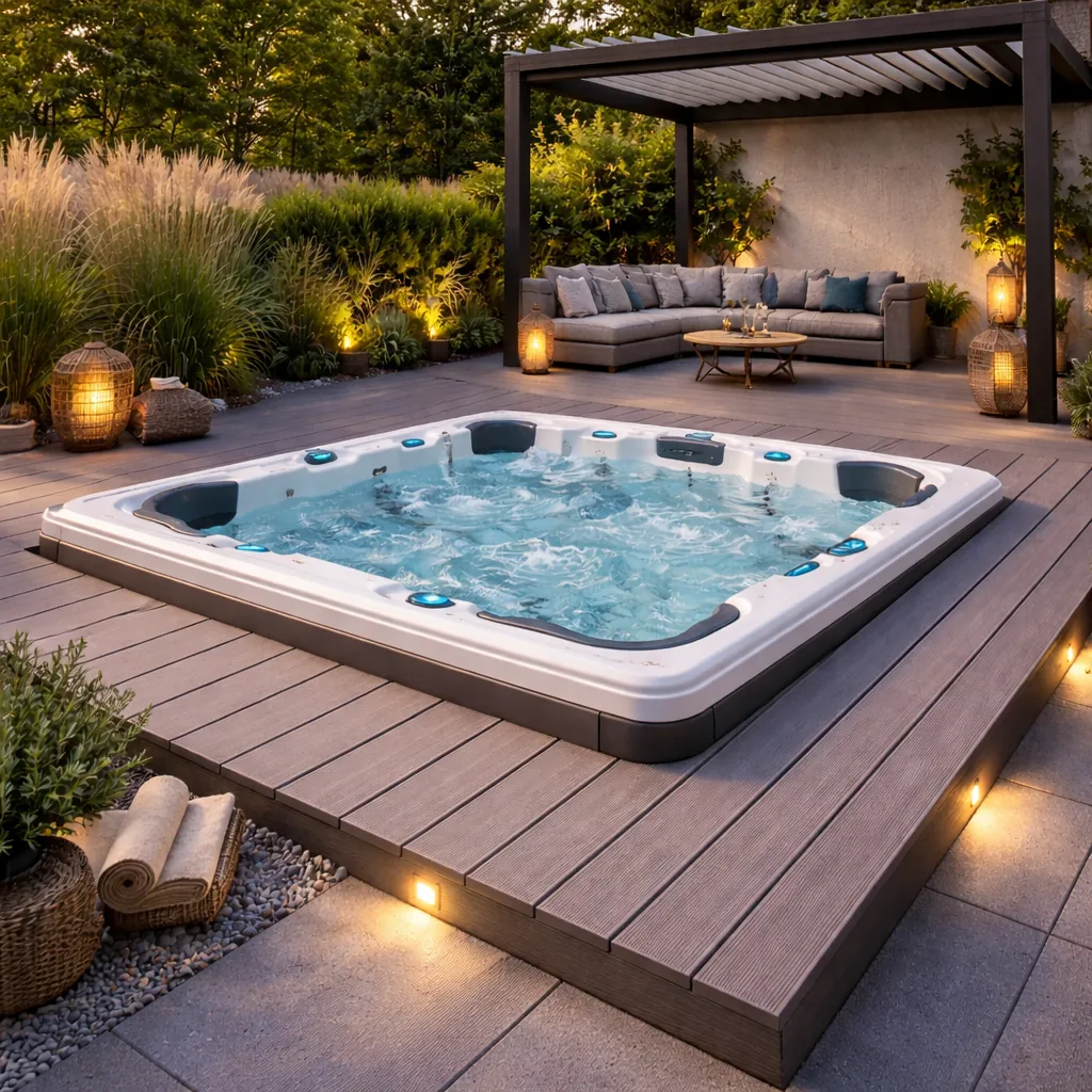 K1 – Jakuzzi terasszal